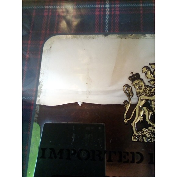 Vintage VAT 69 Golden Light Gold Blended Scotch Whisky Bar Pub Dive Wall Mirror - Picture 6 of 6